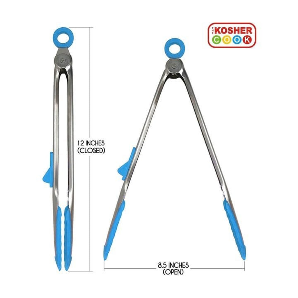 Colour-Coded Kitchen Tongs - Dairy