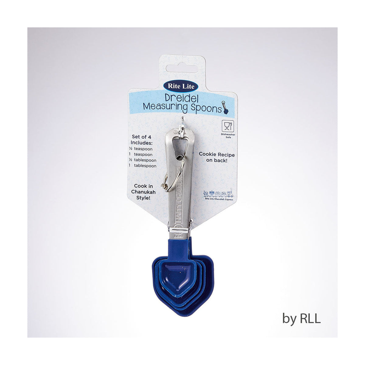 Dreidel Measuring Spoons, Set of 4