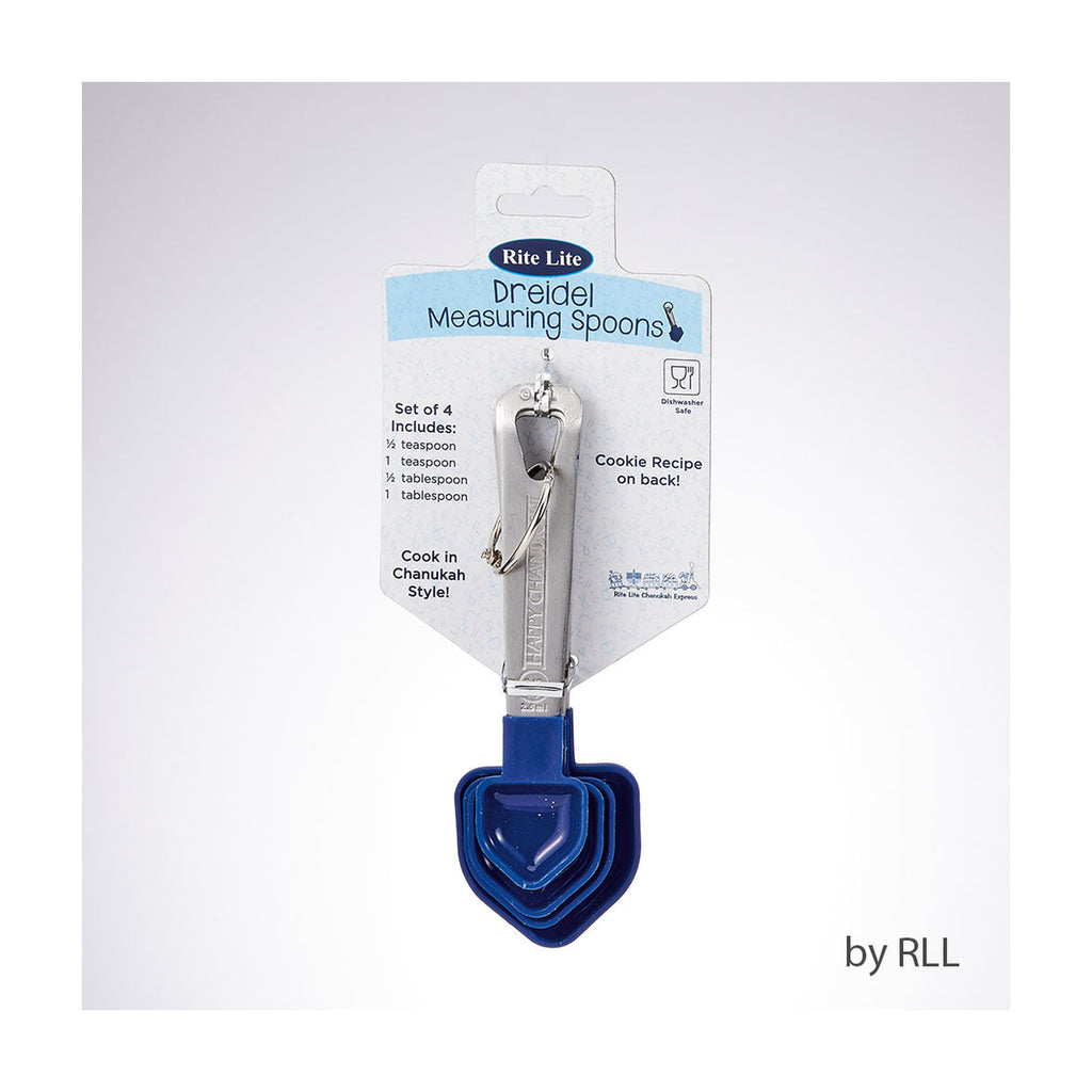 Dreidel Measuring Spoons, Set of 4