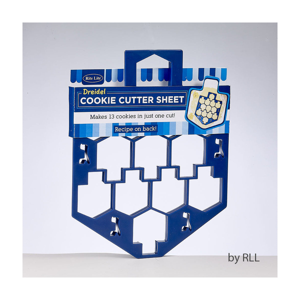 Chanukah Dreidel Cookie Cutter Sheet