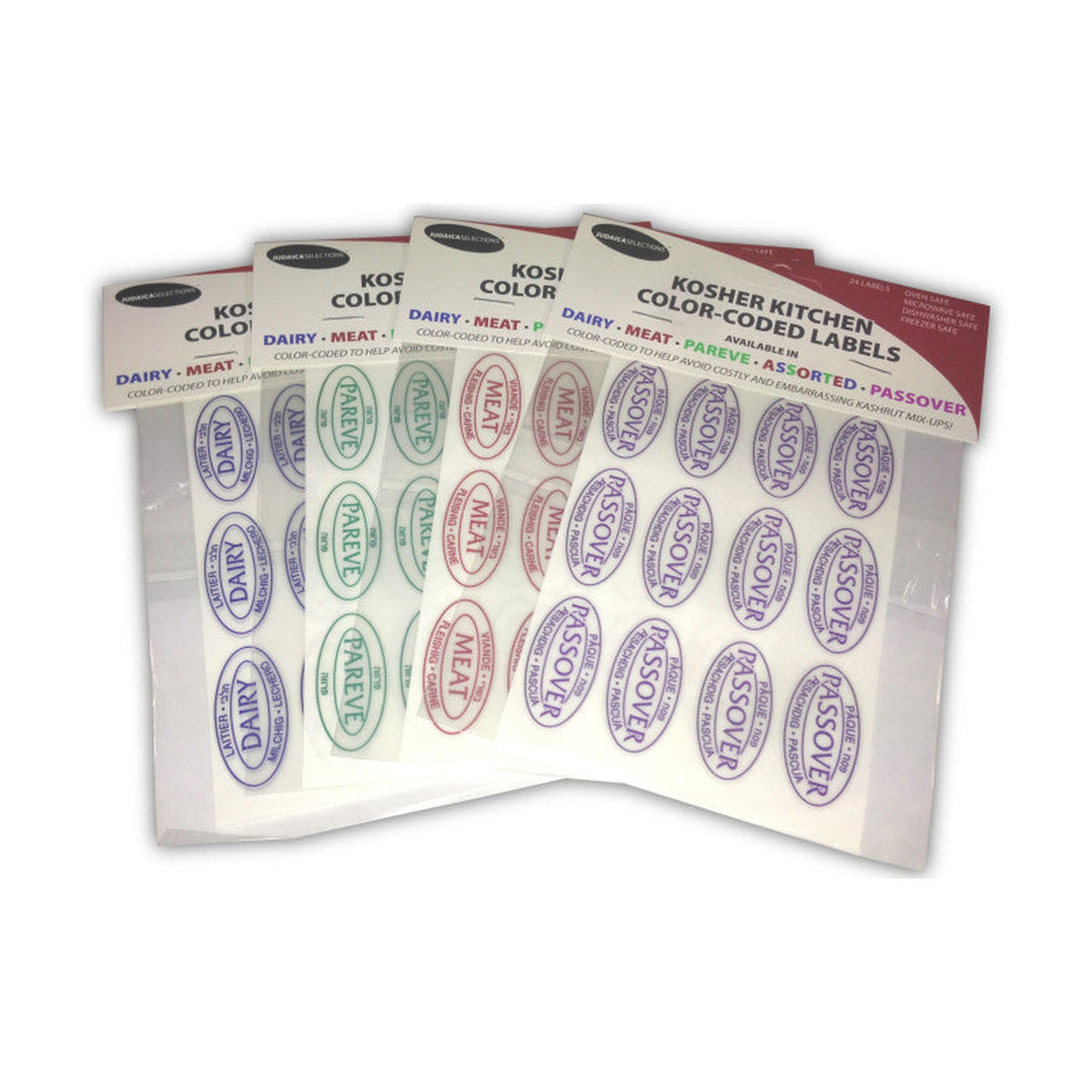 Kosher Kitchen Labels, 24-Pack
