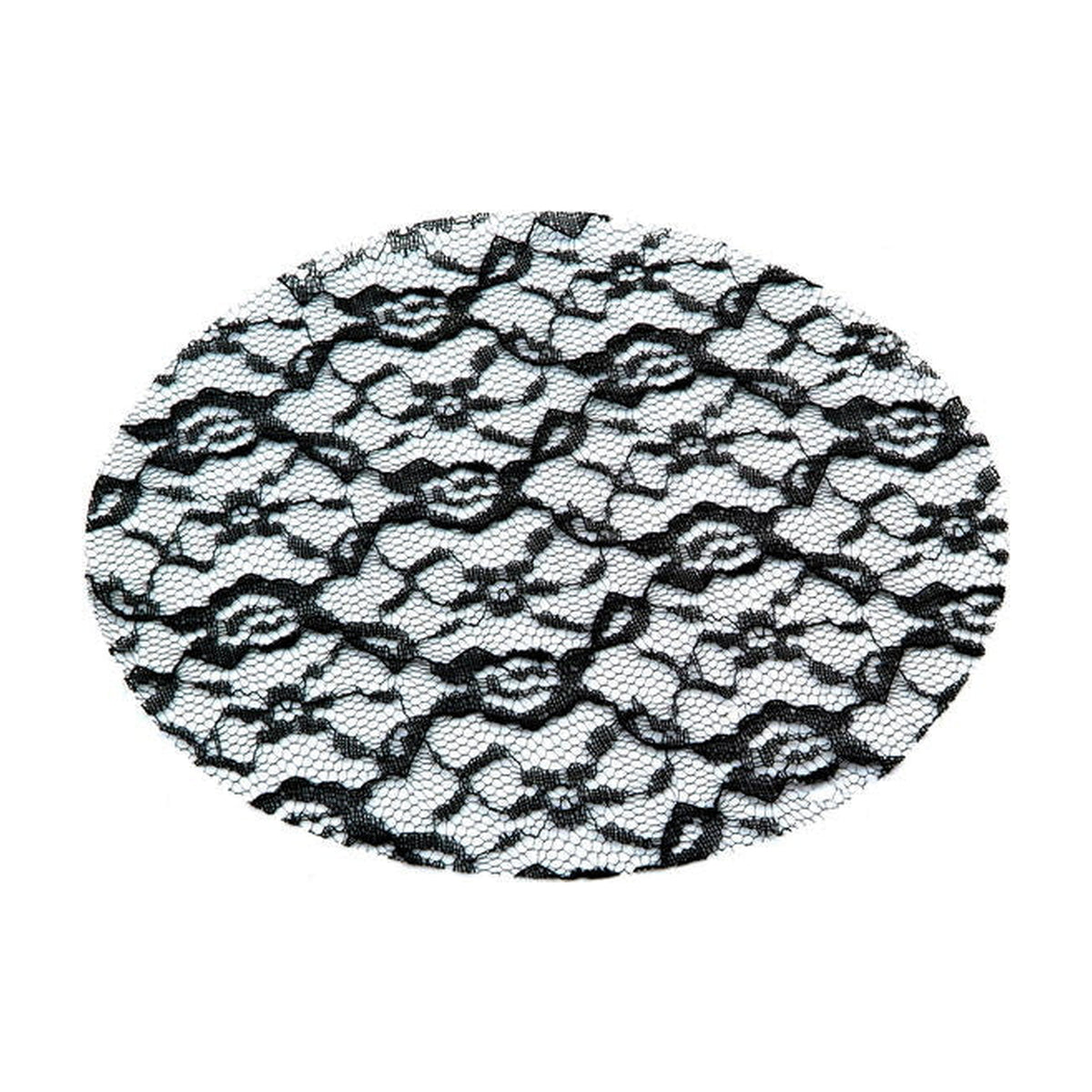 Lace Caps, Black, Dozen