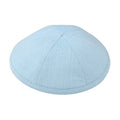 Light Blue Linen Kippah