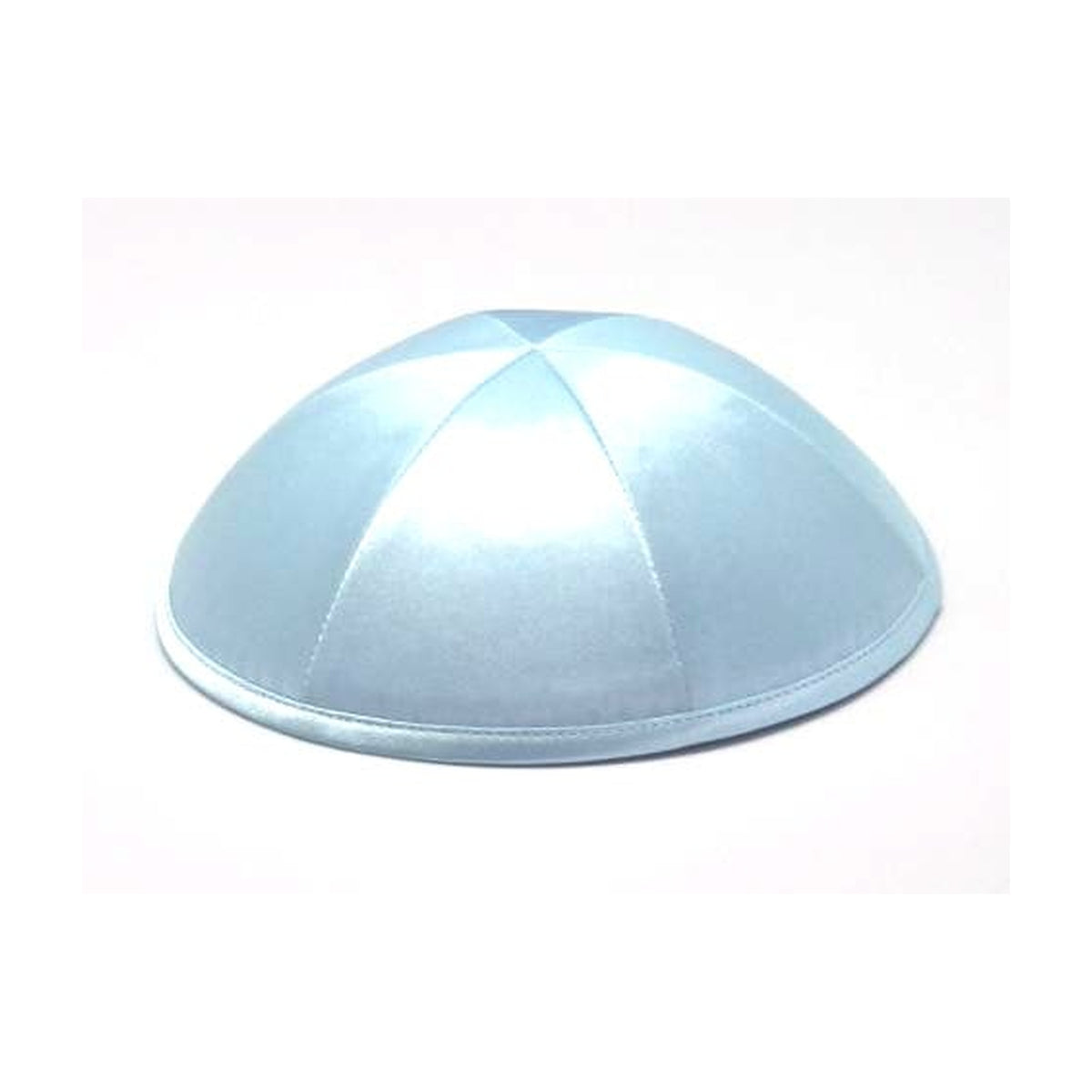 Deluxe Light Blue Satin Kippah
