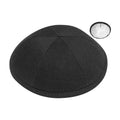 Black Linen Kippah