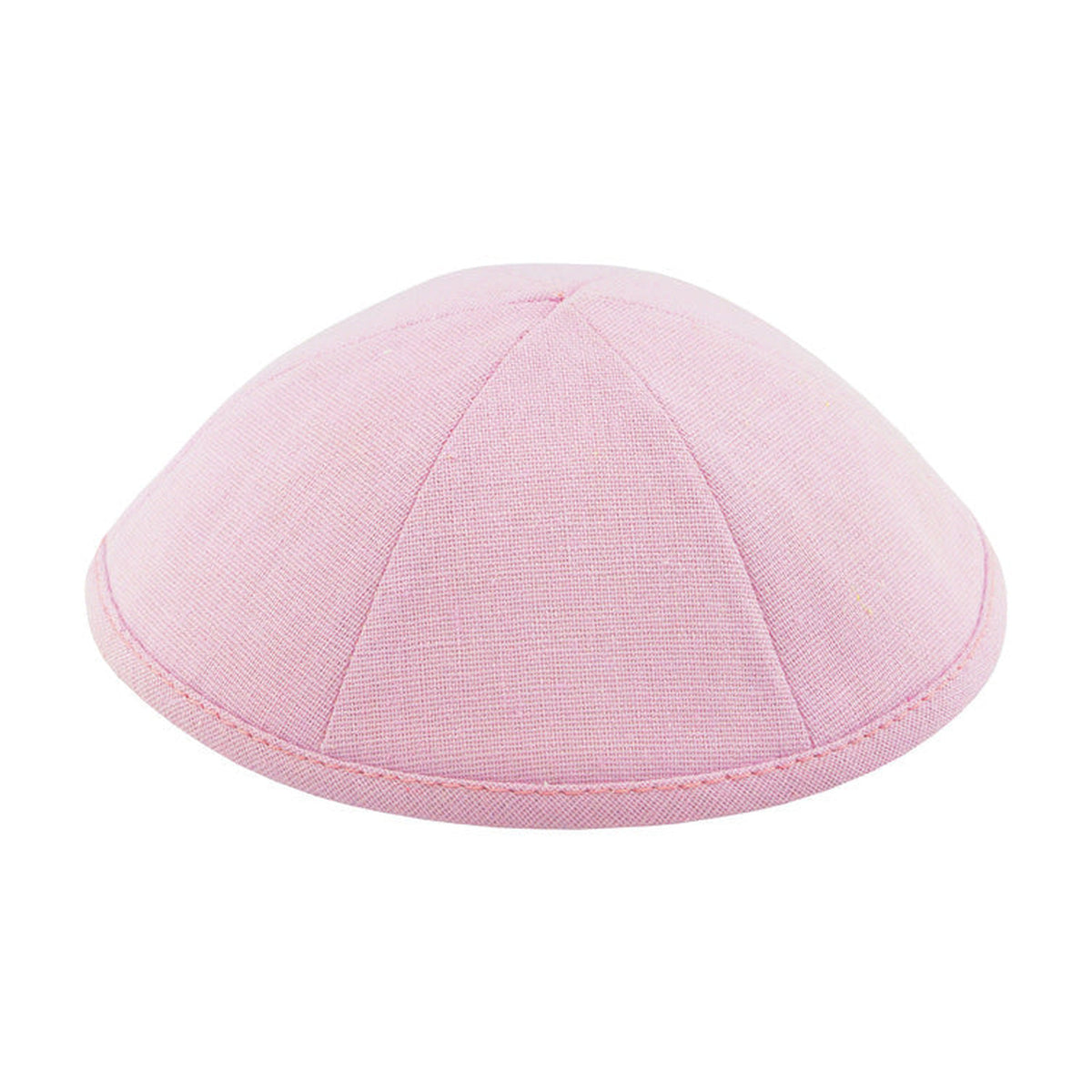 Pink Linen Kippah