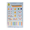 Lee Laa Lou Hanukkah Stickers, Single Page