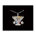 Light Up Menorah Necklace