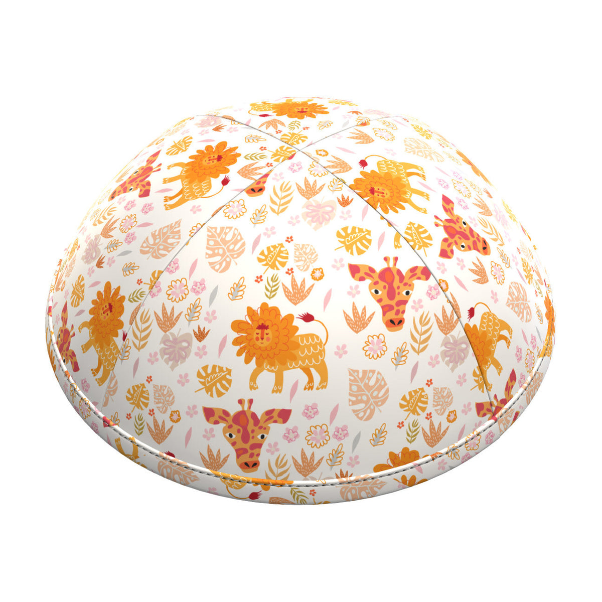 Kippah - Lions and Giraffes