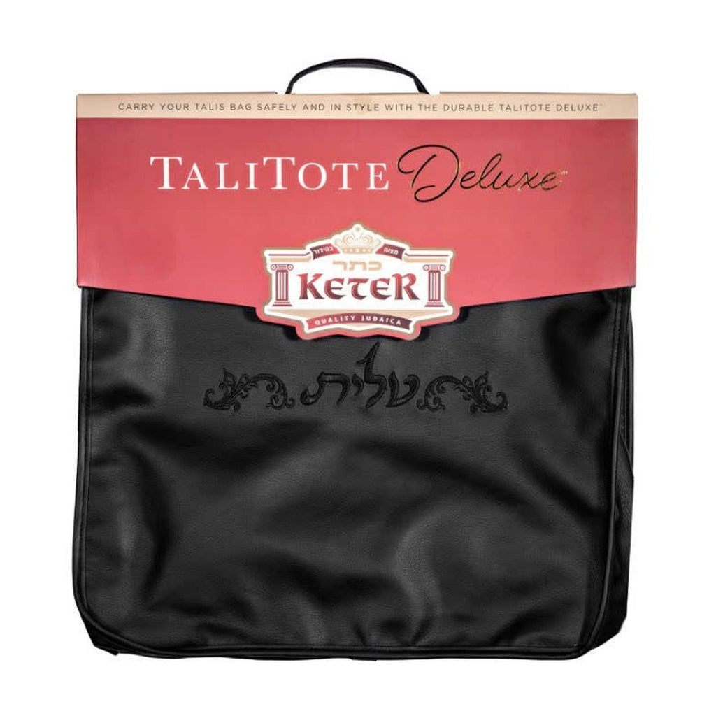 Deluxe Tallis Tote Bag, Leatherette