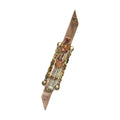 Mezuzah, Braided Columns