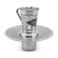 Mayim Achronim Set, Stainless Steel