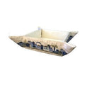 Folding Matzah Basket, Embroidered