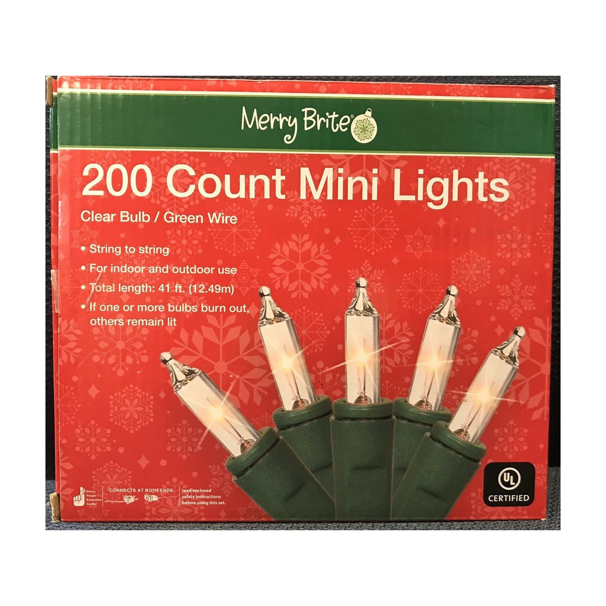 String Lights, 200pcs, White