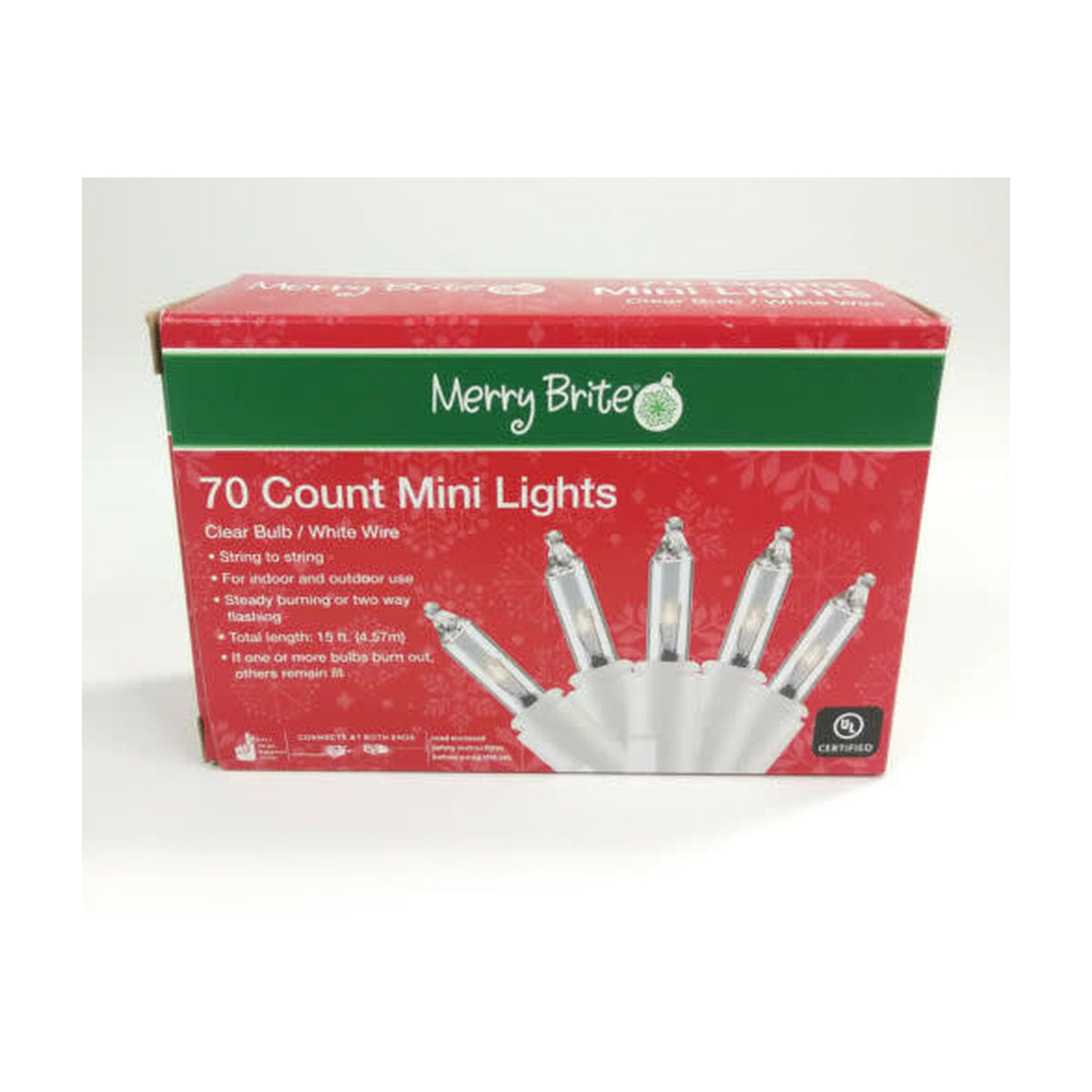 String Lights, 70pcs, White