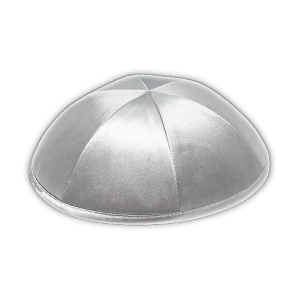 Medium Grey Deluxe Satin Kippah