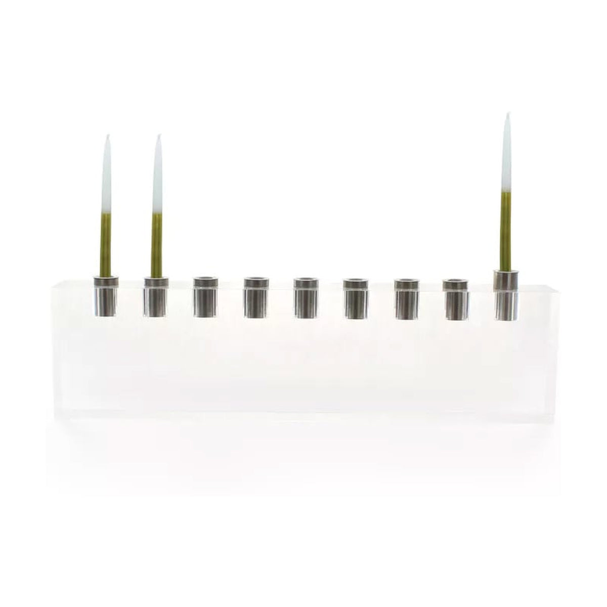 Lucite Menorah