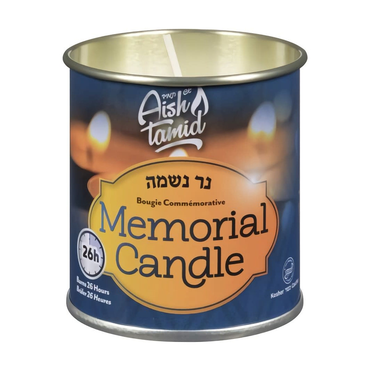 26-Hour Yahrzeit Memorial Candle