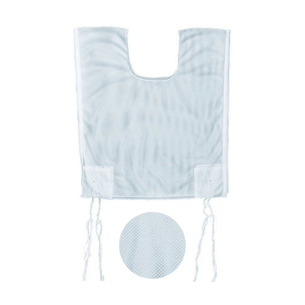 Cotton Mesh Tzitzit / Arbah Kanfot, Round Neck 7 Ashkenazi Meyuchad (Machine Made)