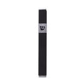 Mezuzah Case, Aluminum, 12cm- Black with Shin cutout