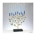 Olive Tree Chanukah Menorah