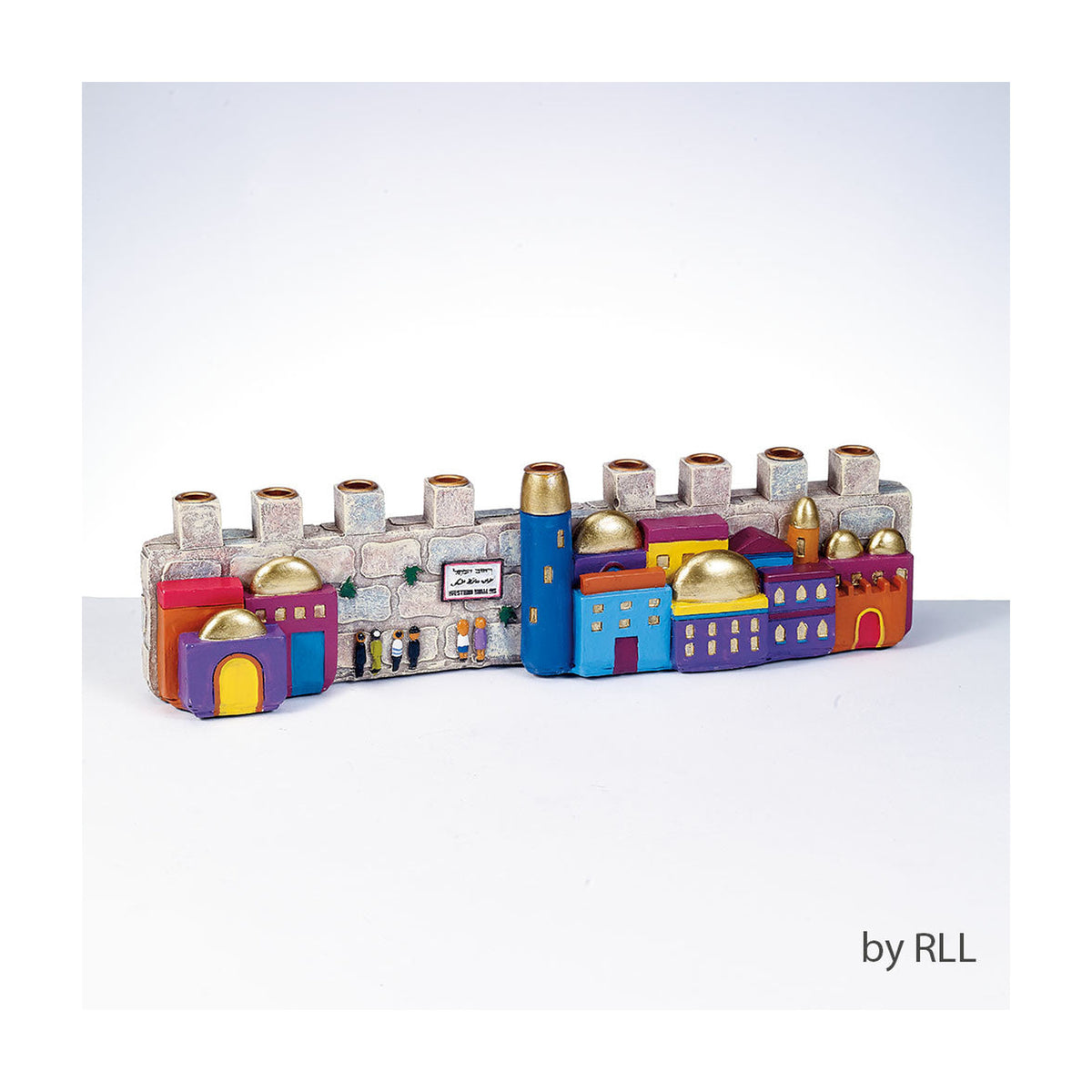 Handpainted Chanukah Menorah