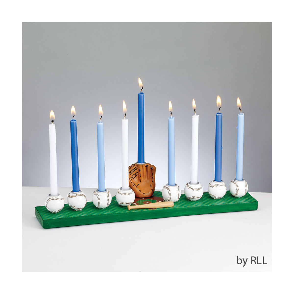 Chanukah Menorah, Baseball Design
