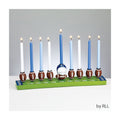 Chanukah Menorah, Football Design