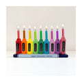 Crayons Hand Painted Ceramic Menorah