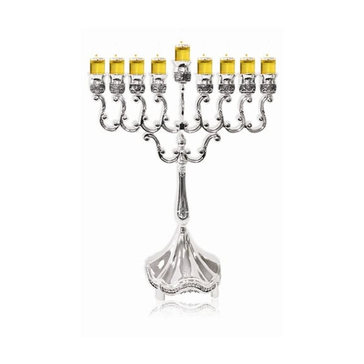 Menorah, Silver Plated