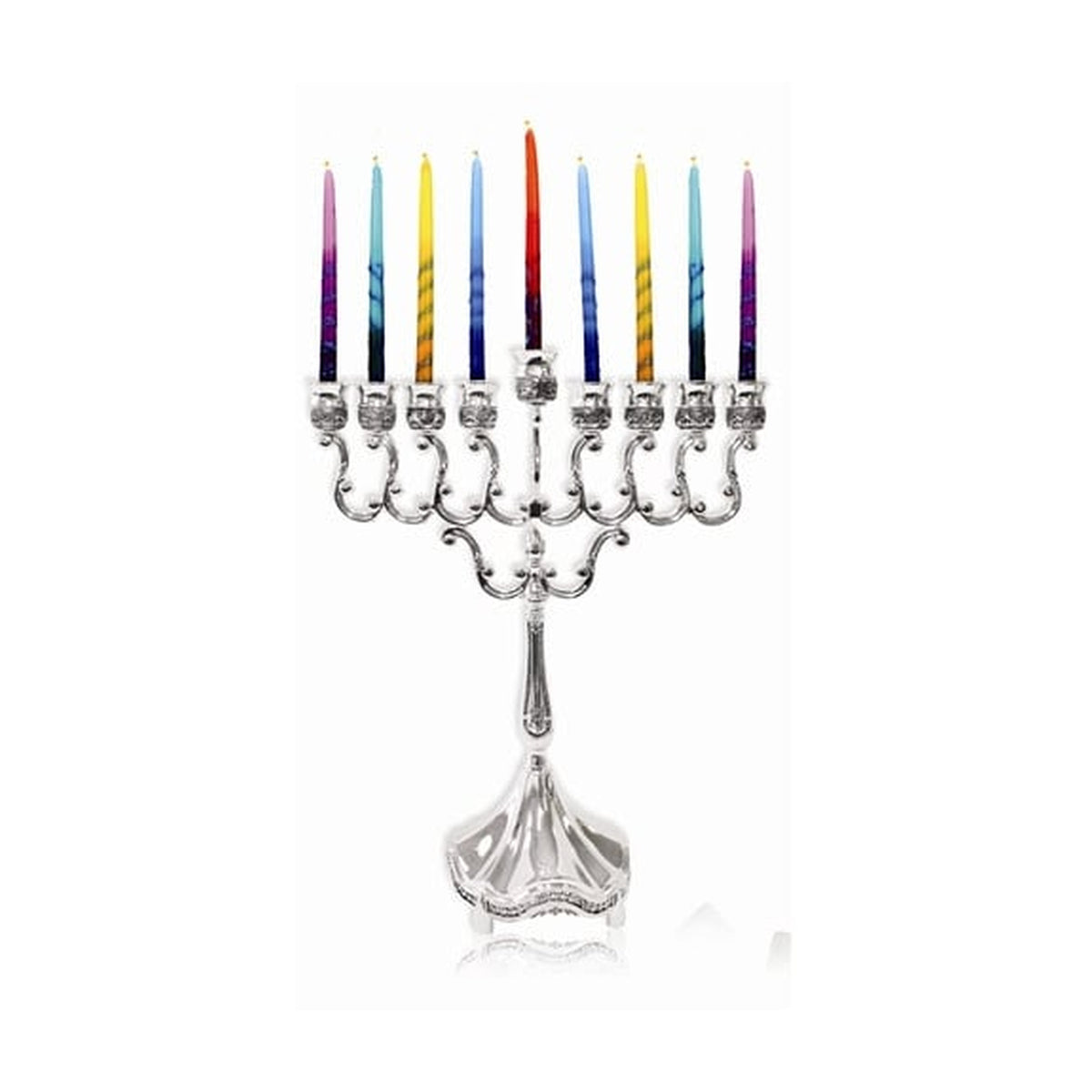 Menorah, Silver Plated