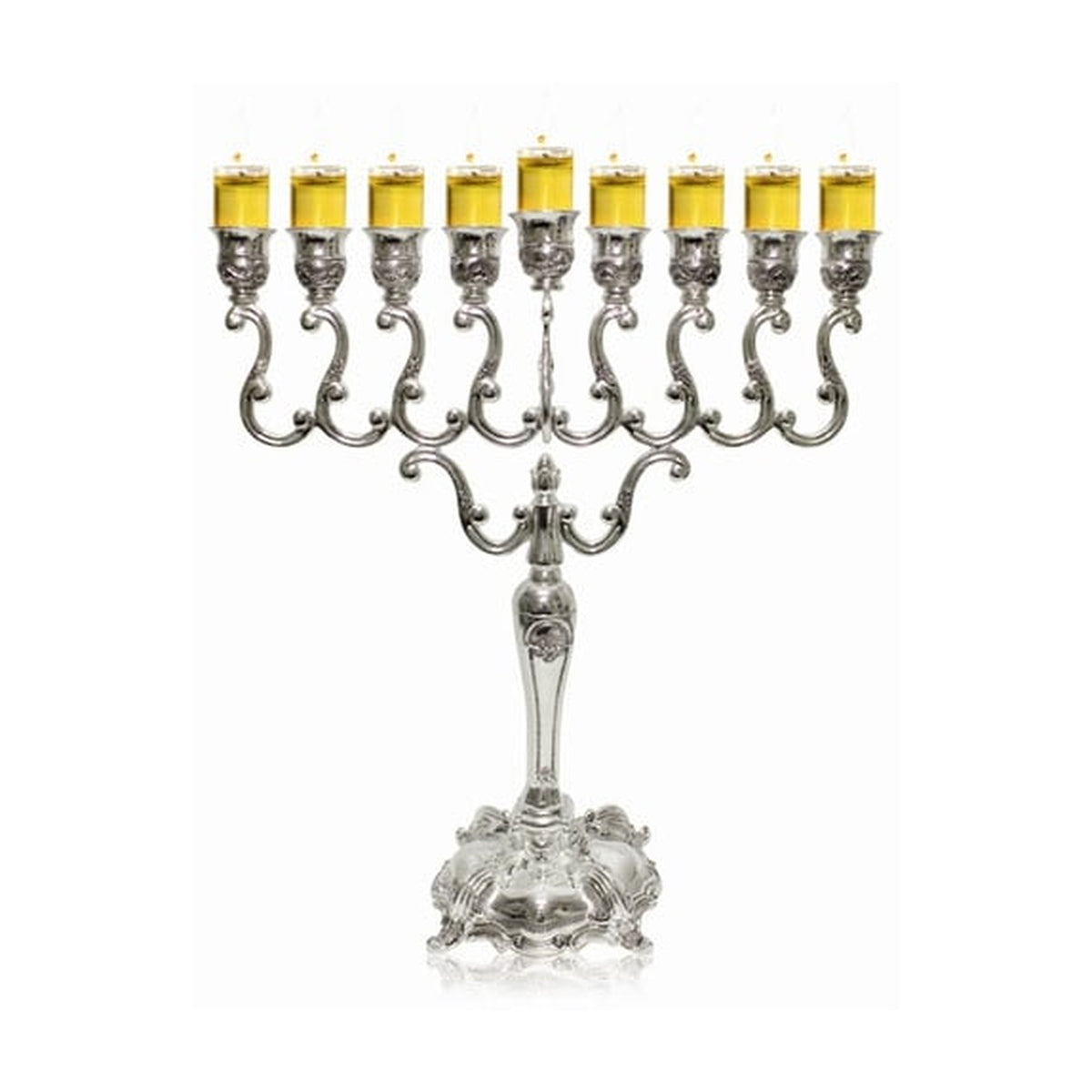 Menorah, Silver Plated