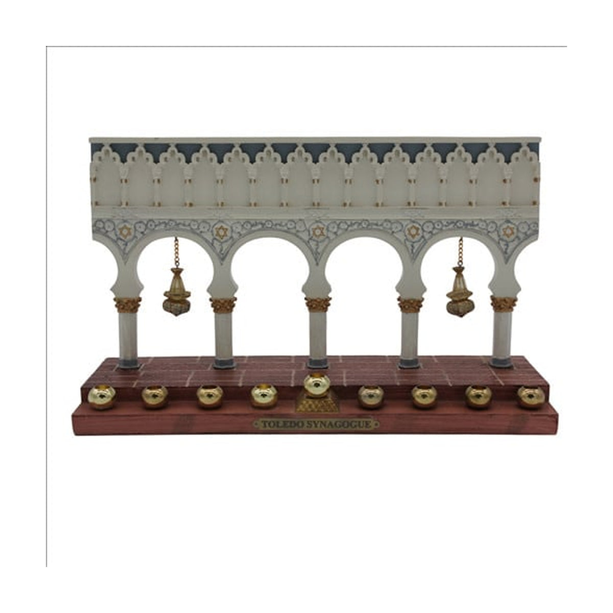 Menorah, Toledo Synagogue