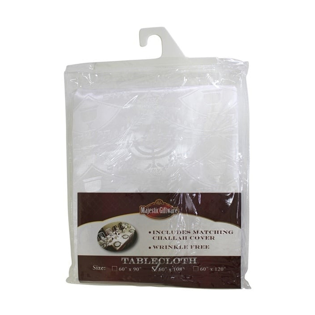 Tablecloth and Challah Cover Set (60x120 inch)