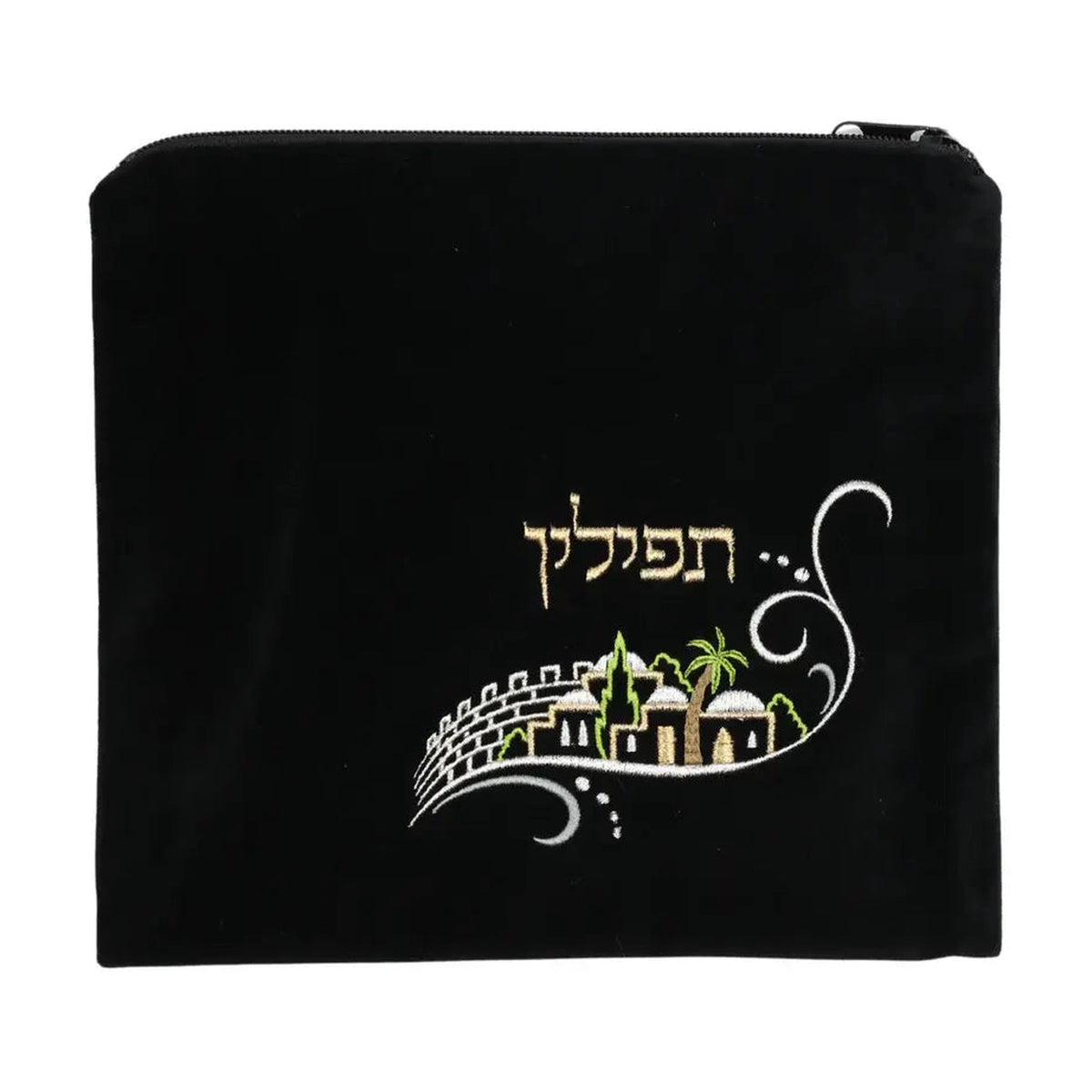 Tefillin Bag, Black Velvet