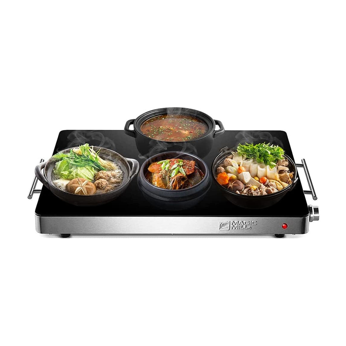 Enamel-Top Warming Tray