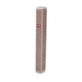 Mezuzah Case, Aluminum, 12cm- Red Magen David Pattern