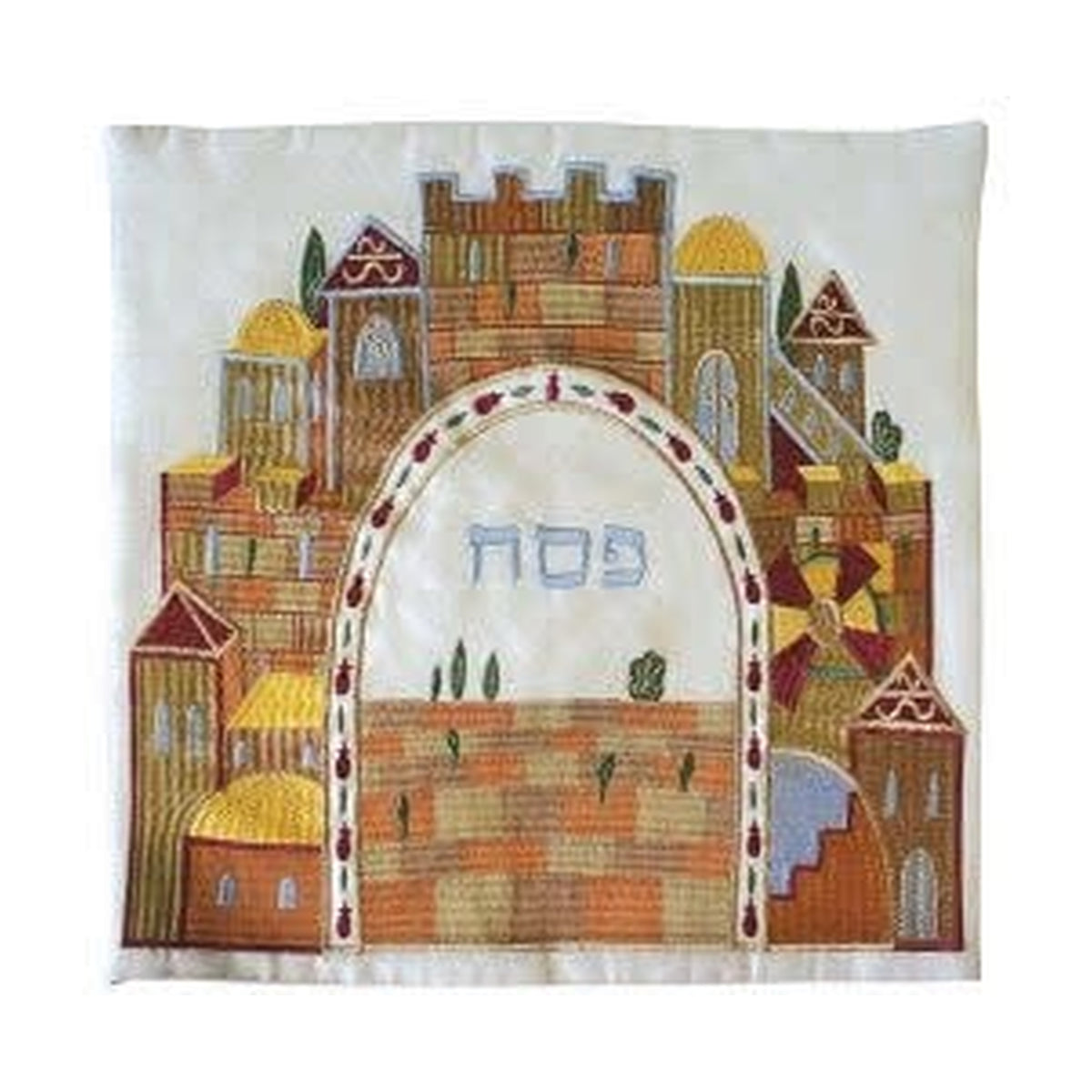Matzah Cover, Embroidered