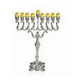 Jumbo Menorah, Silver Plated