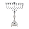 Super Jumbo Menorah, Silver Plated
