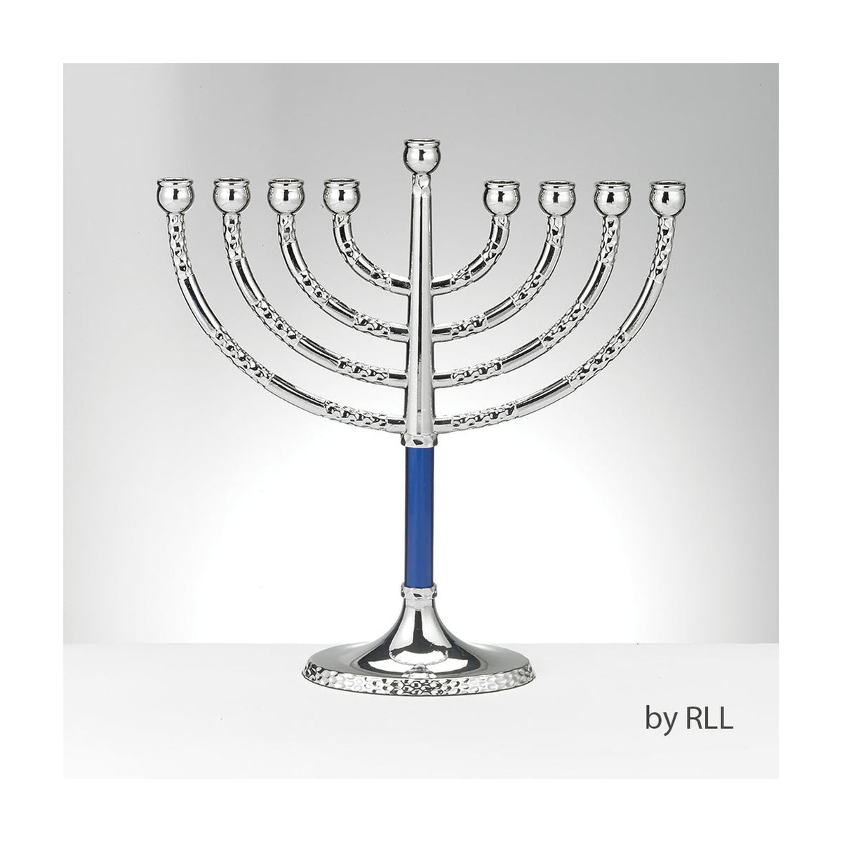 Aluminum Chanukah Menorah, Classic