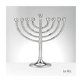 Aluminum Chanukah Menorah, Classic