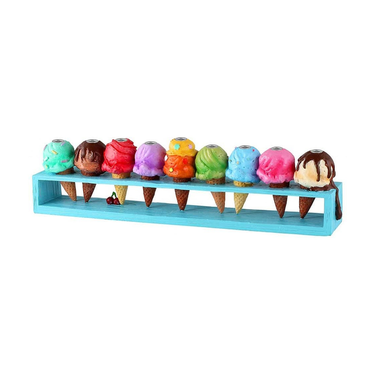 Ice Cream Menorah