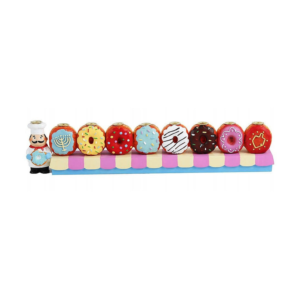 Donut Menorah