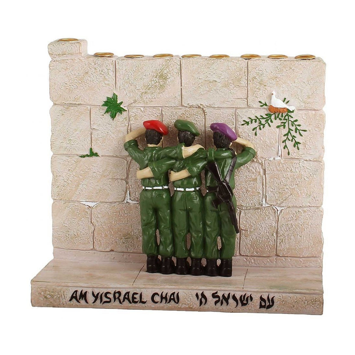 Menorah, Soldiers at Kotel