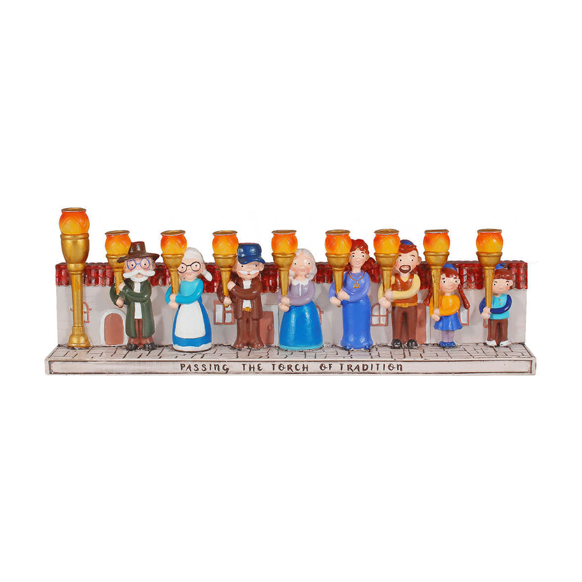 Poly Resin Traditions Menorah
