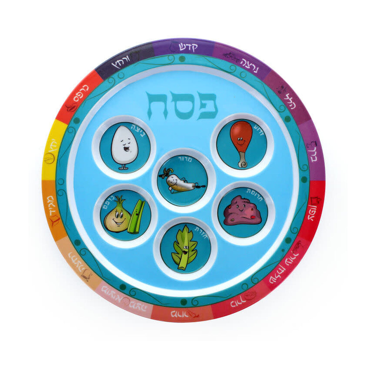 Kids' Seder Plate, Melamine