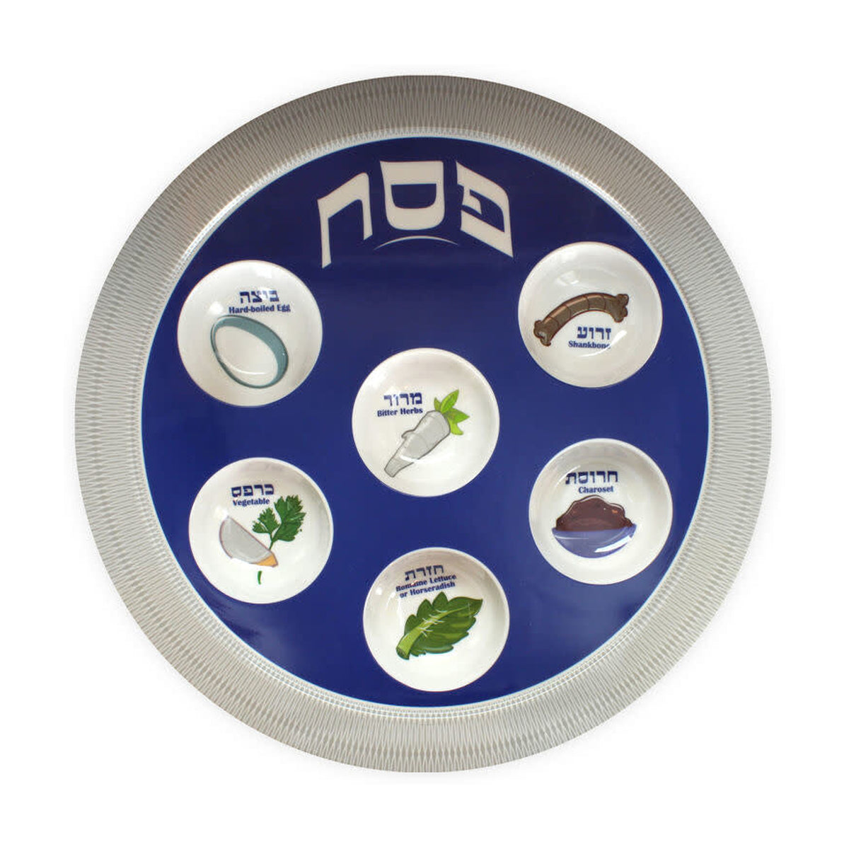 Jumbo Seder Plate, Melamine