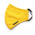 Adult Size Mask, Mustard Yellow Cotton