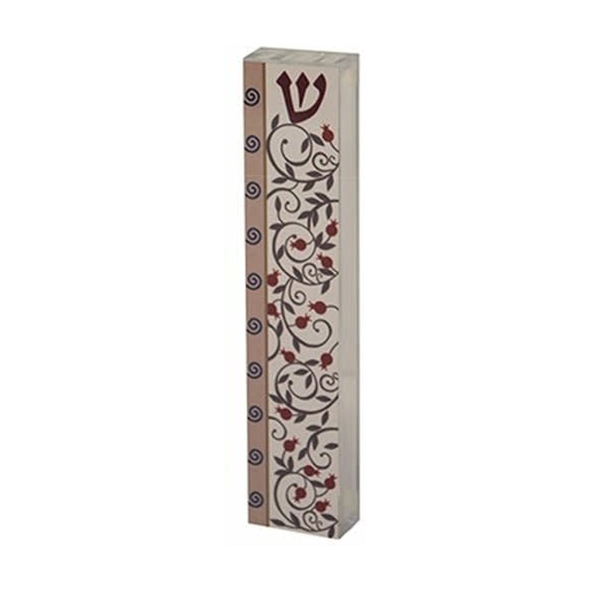 Mezuzah Case, Printed Acrylic